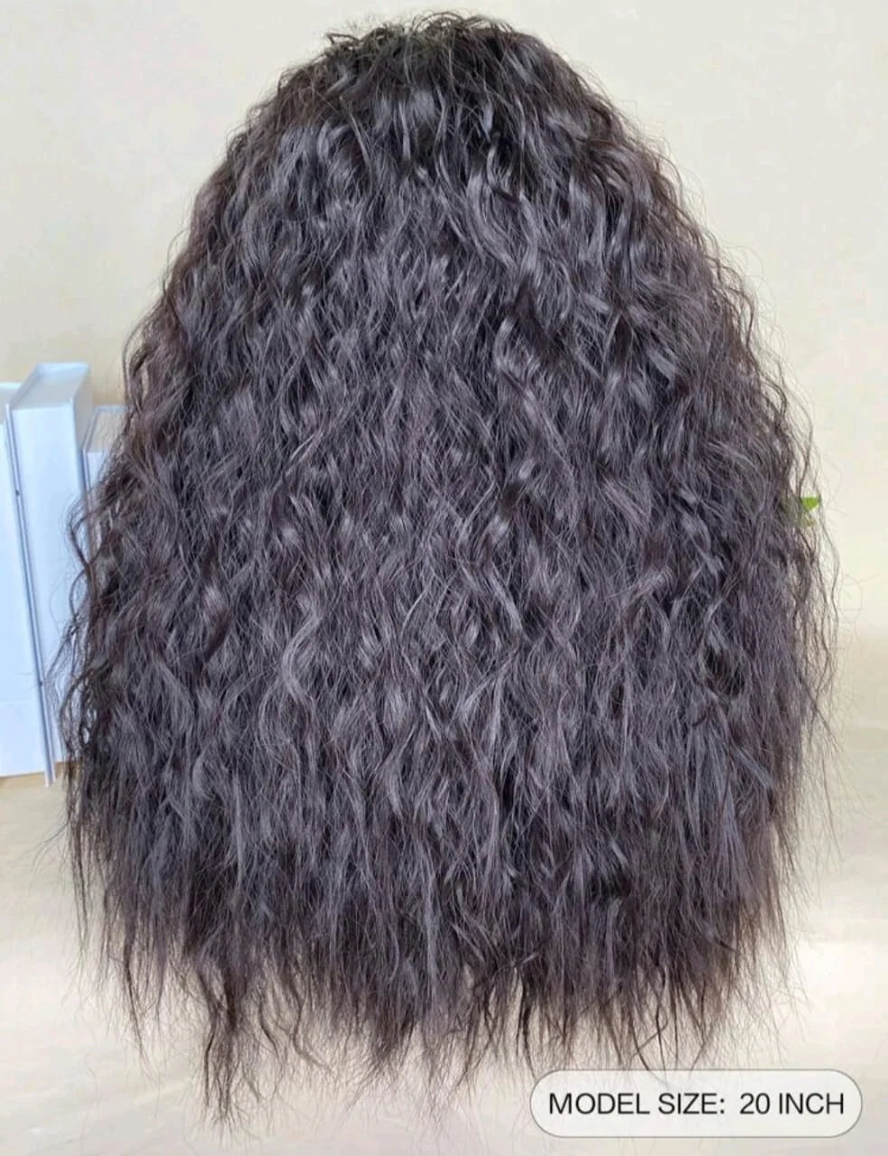 DARK BROWN HEADBAND HUMAN HAIR 20 Inch