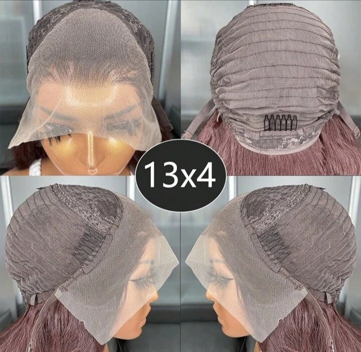 LONG BODY WAVE GLUELESS KANEKALON WIG(HUMAN BLEND) 22 Inch