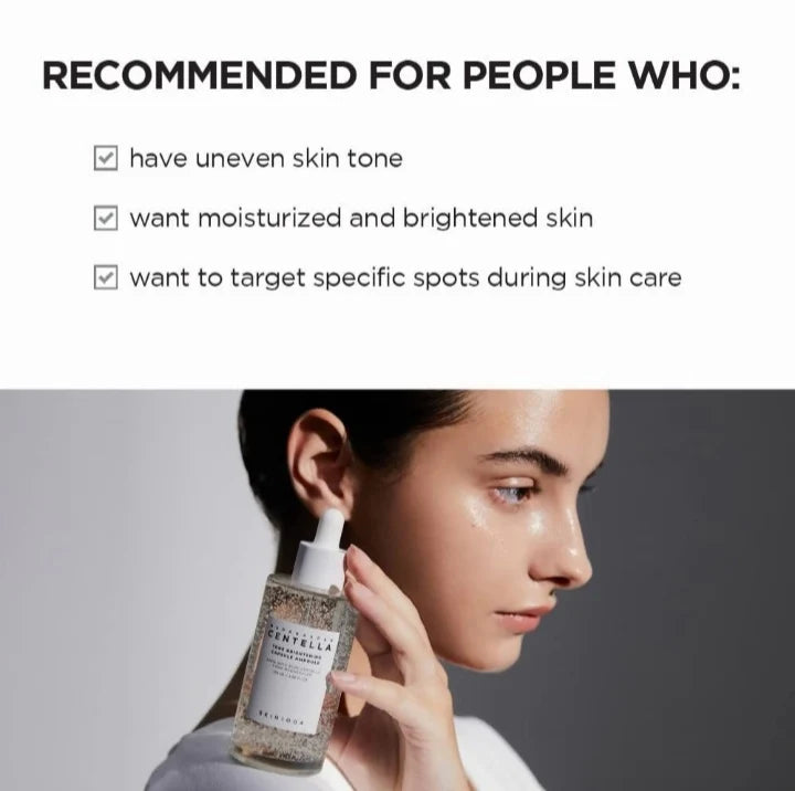 SKIN1004 CENTELLA AMPOULE FACE SERUM - TONE BRIGHTENING & SPOT CORRECTING