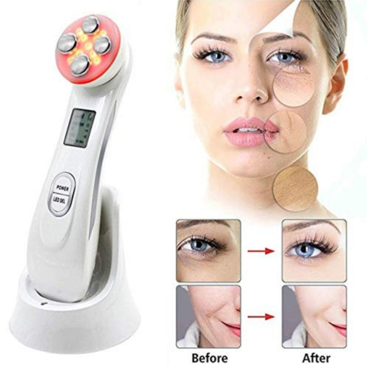 5 in 1 Multifunctional Skin Tightening Facial Massager